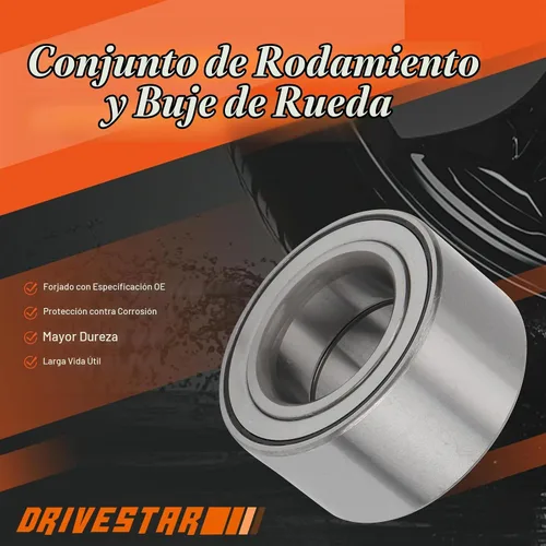 Vista 5 de (par) DRIVESTAR 510056 Cojinete de cubo de rueda delantera para Ford Focus