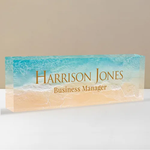 Vista 29 de Placa de nombre personalizada para escritorio, placa de nombre de escritorio personalizada, placa de nombre acrílica, accesorios de escritorio