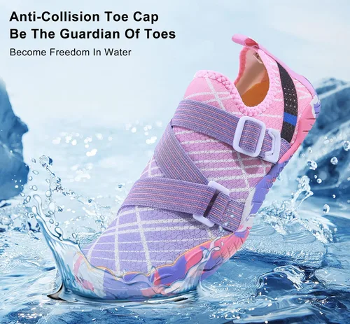 Vista 3 de SIPUHK Womens Mens Water Shoes Quick Dry Slip-on Barefoot for Swim Surf Diving Beach Pool Aqua Sports Walking Yoga