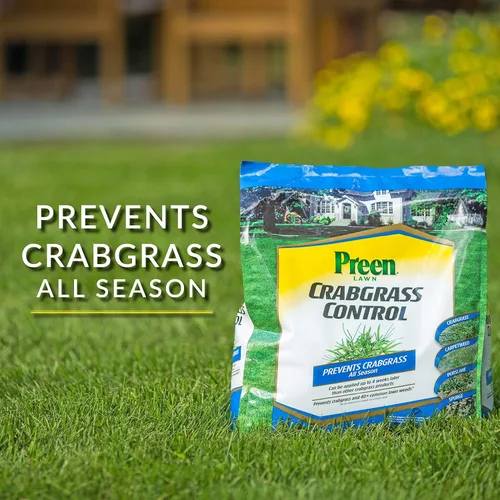 Vista 7 de Preen Control de pasto cangrejo para césped, bolsa de 15 libras, cubre
