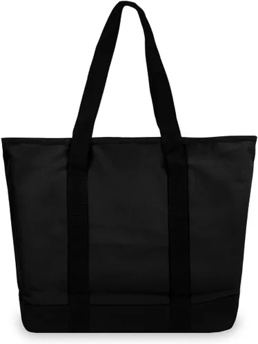 Vista 4 de Everest Bolso de la compra del equipaje, Negro -, Bolsa de compras, negro