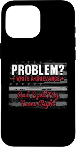 Vista 19 de Write A Grievance and Spell My Name Case for iPhone 17