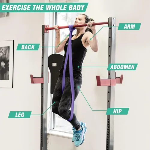 Vista 3 de Alllvocles Resistance Band, Pull Up Bands, Pull Up Assistance Bands, Workout Bands, Exercise Bands, Resistance Bands Set for Legs, Working Out
