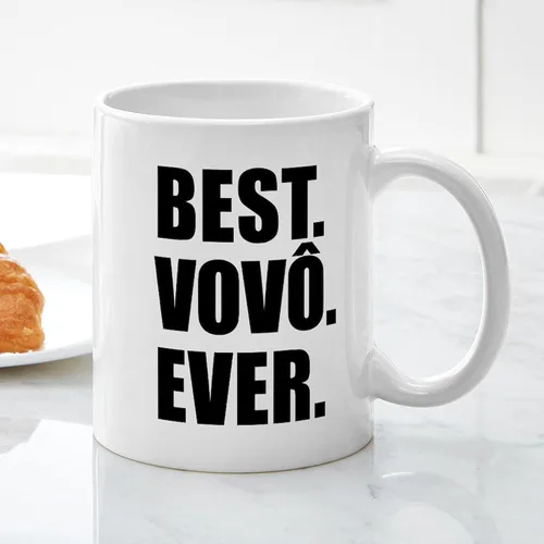 Vista 3 de CafePress Best Vovo Ever Grandpa - Taza de café de cerámica (11.0 fl oz)