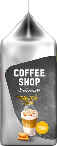 Vista 6 de Tassimo Coffee Shop Selection Typ Toffee-Nut Latte Cápsulas de café - 5 paquetes (40 porciones)