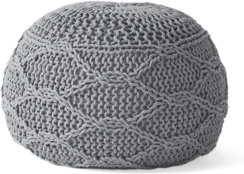 Vista 3 de Modern Bean Bag Chairs with Pouf Design - Perfect for Lounging