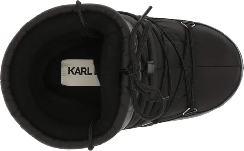 Vista 5 de Karl Lagerfeld Paris Botines elevados de estilo pavan para mujer, estilo moderno, para uso diario