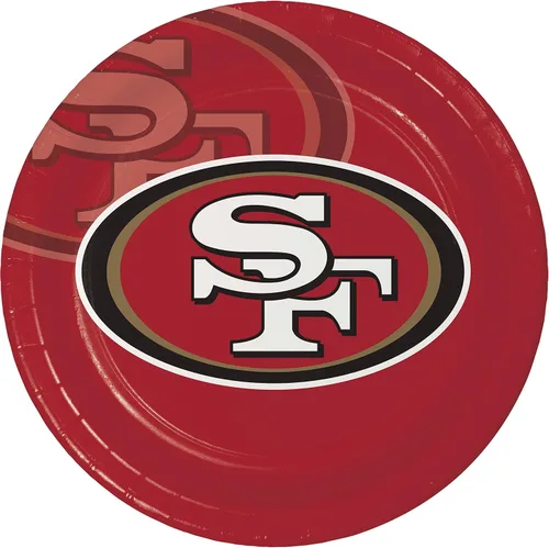 Vista 50 de Trendware Arizona Cardinals - Platos de papel, 24