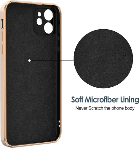 Vista 3 de Hython Funda para iPhone 11 con soporte de anillo [soporte de anillo giratorio de 360° con soporte magnético] [Soporte de montaje en automóvil]