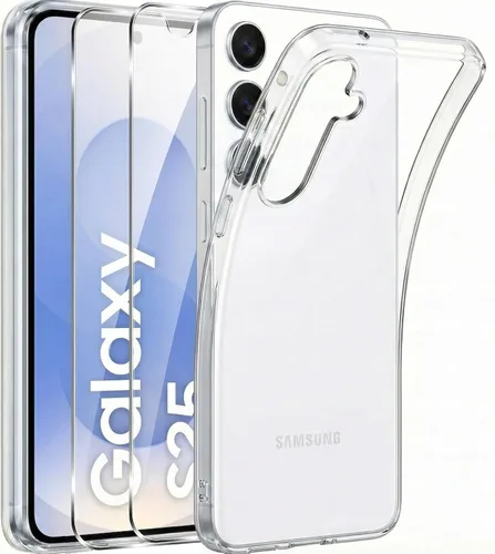 Vista 67 de Funda transparente para Samsung S23 5G, funda protectora de silicona transparente a prueba de golpes, funda protectora de TPU transparente