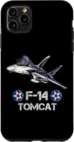 Vista 13 de Vintage F-14 Tomcat Fighter Jet Aviación Militar Estuche de Regalo para iPhone 17