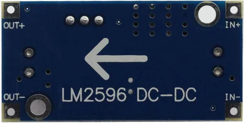 Vista 3 de 2 unids DC-DC Buck convertidor módulo de alimentación 3A ajustable reductor LM2596 Regulador de voltaje 24V a 12V 5V 3V