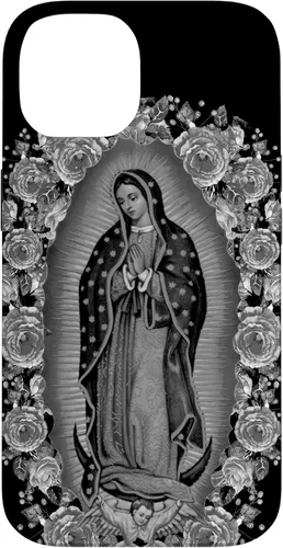 Vista 4 de Our Lady Virgen De Guadalupe - Carcasa floral para iPhone 17