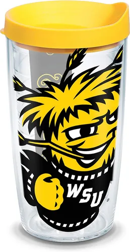 Vista 21 de Vaso térmico con tapa, marca Tervis, Idaho Univ, Transparente