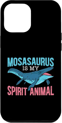 Vista 6 de Funda de dinosaurio para iPhone 15 Mosasaurus Is My Spirit Animal Paleontólogo