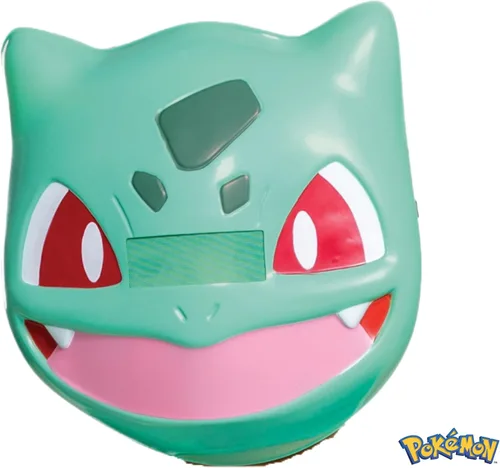 Vista 4 de Disguise Disfraz de Pokemon Bulbasaur para niños, traje de personaje clásico para niños, talla S (4-6), verde (105459L)