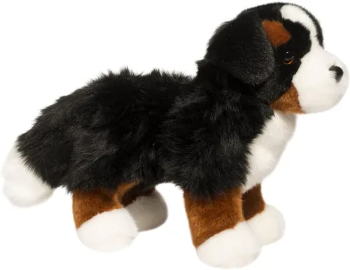 Vista 2 de Douglas Stevie - Peluche de perro de montaña bernés