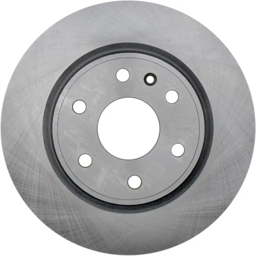 Vista 2 de ACDelco Rotor de freno delantero sin recubrimiento plateado 18A2497A GM 19294180 Rotores de freno para Buick Enclave, Chevy, Chevrolet Traverse