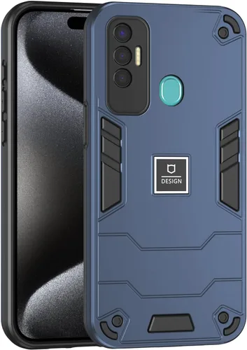 Vista 472 de Funda compatible con Redmi A1, compatible con Redmi A2 2 en 1 [PC dura + TPU], funda de teléfono negra