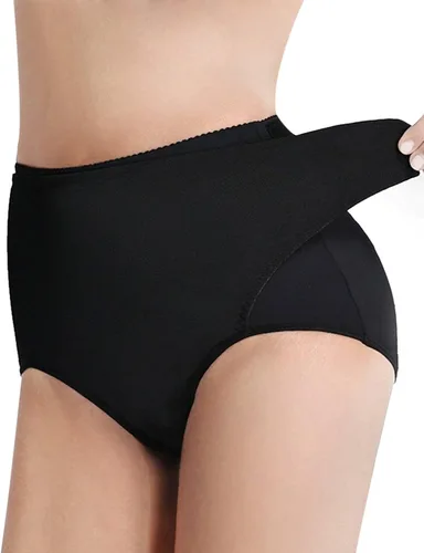 Vista 2 de Shymay Ropa interior posparto con control de abdomen para mujer ropa interior de sección C bragas de control Fupa