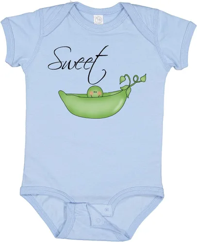 Vista 8 de inktastic Body de bebé Sweet Pea 0020 Blanco