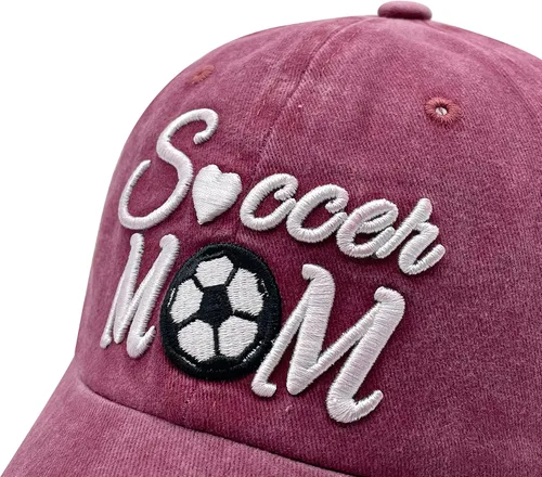 Vista 2 de Waldeal Gorra de béisbol bordada para mujer, diseño de cola de caballo ajustable