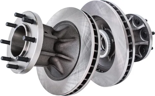 Vista 23 de Detroit Axle - Rotores de freno delantero para 04-13 Mazda 3 Rotores de frenos de disco 06-15 Mazda 5 Reemplazo: Rotor regular delantero de 11.81