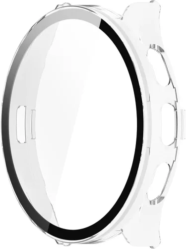 Vista 7 de Protector de pantalla diseñado para Garmin Venu 3s Smartwatch Case, cubierta completa de policarbonato protector de carcasa ultrafina diseñada