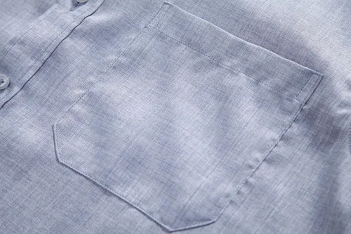 Vista 4 de VANCOOG Camisas de manga larga para hombre, casuales, elegantes y elegantes