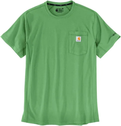 Vista 34 de Carhartt Force - Camiseta de manga corta, con bolsillo, de ajuste holgado y peso medio para hombre Malt