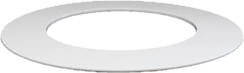 Vista 4 de Anillos de plástico de 10 pulgadas, anillo de luz empotrado para luces de lata, accesorio de iluminación multicolor en blanco o negro