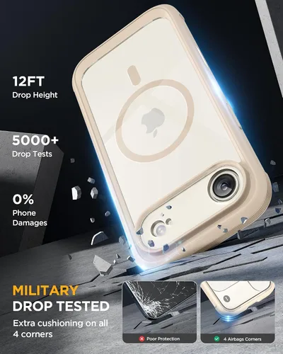 Vista 399 de Miracase Serie de vidrio para iPhone 11 de 6.1 pulgadas, funda protectora de cuerpo completo resistente mejorada con protector de pantalla de vidrio