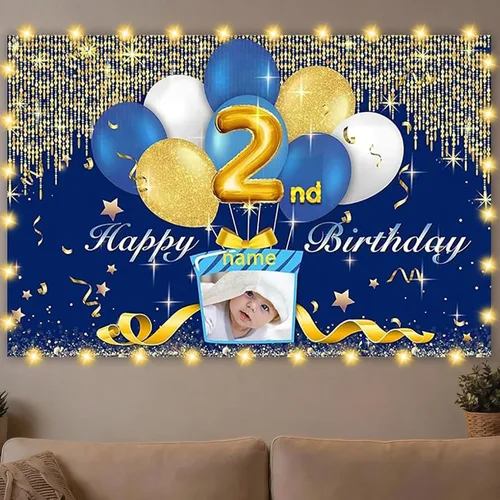 Vista 41 de Dicodes Decoraciones de cumpleaños de unicornio personalizadas para niñas, pancarta de cumpleaños de unicornio, decoración de cumpleaños de princesa