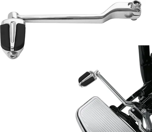 Vista 18 de TCMT Pedal de palanca de cambios de talón delantero izquierdo para Harley Touring Road King Road Street Electra Glide 1988-2025 FL Softail 1986-2017