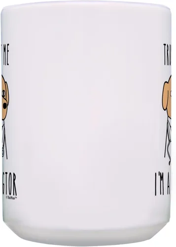 Vista 6 de ThisWear Trust Me I'm a Dogtor - Taza de café macho de 15 onzas, 1 paquete 15oz - Masculino