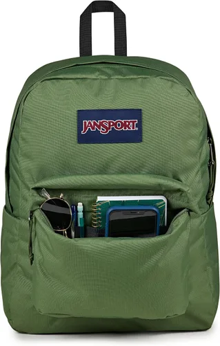 Vista 28 de JanSport SuperBreak - Mochila ligera para la escuela, Marino), JS0A4QUT