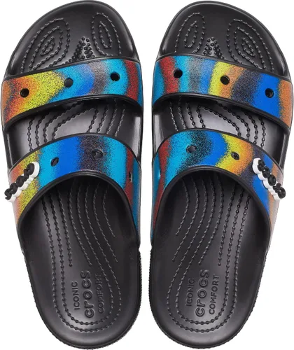 Vista 2 de Crocs Sandalias sonrientes clásicas unisex para adultos