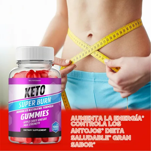 Vista 6 de IDEAL PERFORMANCE Paquete de 2 gomitas Ketos Super Burns Super Burns Ketos Superburn ACV Gummies Ketos ACV Super Burns Gummy Bears (120 gomitas)