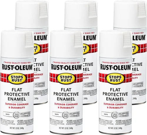 Vista 126 de Rust-Oleum 7776830 - Pintura en aerosol para prevención del óxido, 12 onzas, negro plano