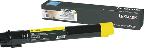 Vista 4 de Lexmark C950X2YG Cartucho de tóner amarillo extra alto rendimiento