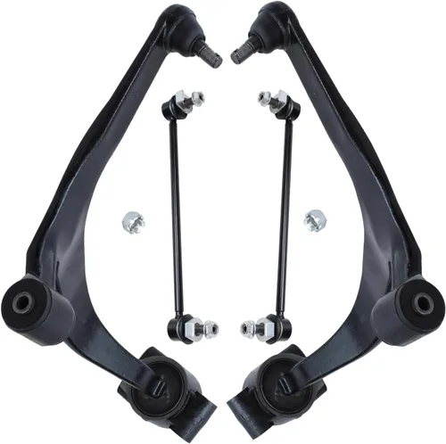 Vista 143 de Detroit Axle - 4 piezas de brazos de control traseros para Ford C-Max, Focus, Mazda 3 5, Volvo C30, C70, S40, V50, 4 brazos de control superiores e