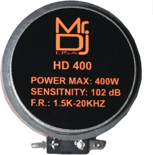 Vista 2 de Mr Dj HD-400 - Controlador de bocina de grado profesional