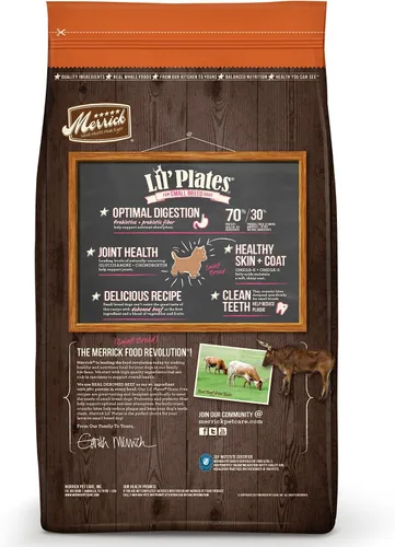 Vista 2 de Merrick Receta Lil Plates para razas pequeñas sin granos