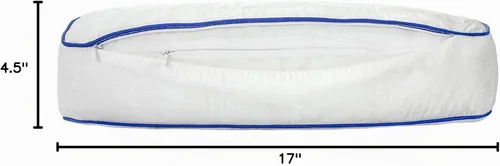 Vista 10 de Nature's Guest Almohada cervical ajustable para dormir, alivio del dolor de cuello, soporte de columna vertebral, viajes, soporte de piernas