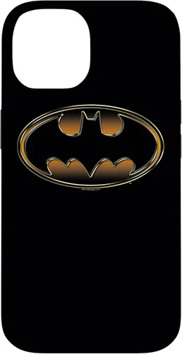 Vista 4 de Batman Funda protectora en relieve negra y dorada para iPhone 17