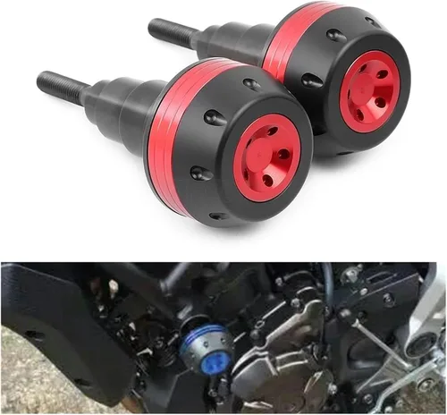 Vista 5 de for Yamaha FZ1 FZ6 FZ8 FAZER FZ 1 FZ 6 FZ 8 Motorcycle Falling Protection Frame Slider Fairing Guard Crash Pad Protector(Black)