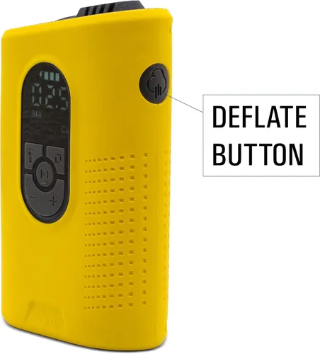 Vista 3 de AirMan Mini inflador inalámbrico de mano - Recargable 2200 mAh con luz LED