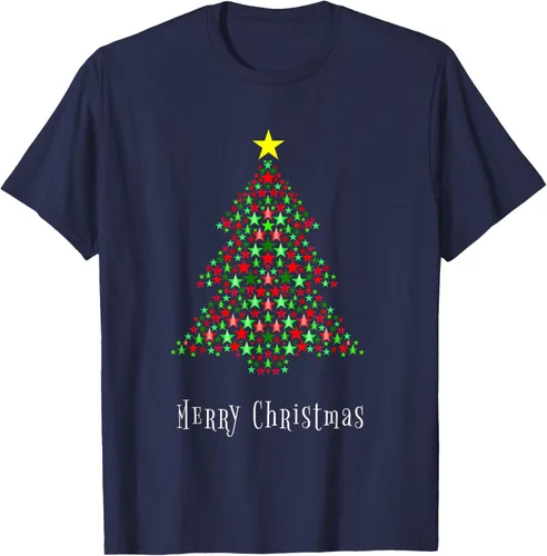 Vista 69 de Celebración del árbol de Navidad - Feliz Navidad - Camiseta de Navidad