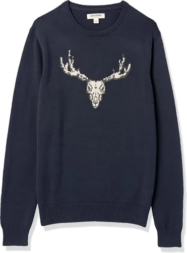 Vista 6 de Goodthreads - Suéter de algodón suave con cuello redondo para hombre (marca de Tienda)