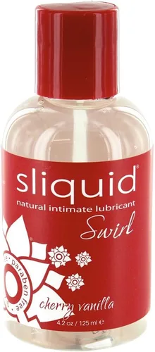 Vista 7 de Lubricantes Sliquid Swirl Glide íntimo natural, Sabor a mora y higo, 4.2 onzas